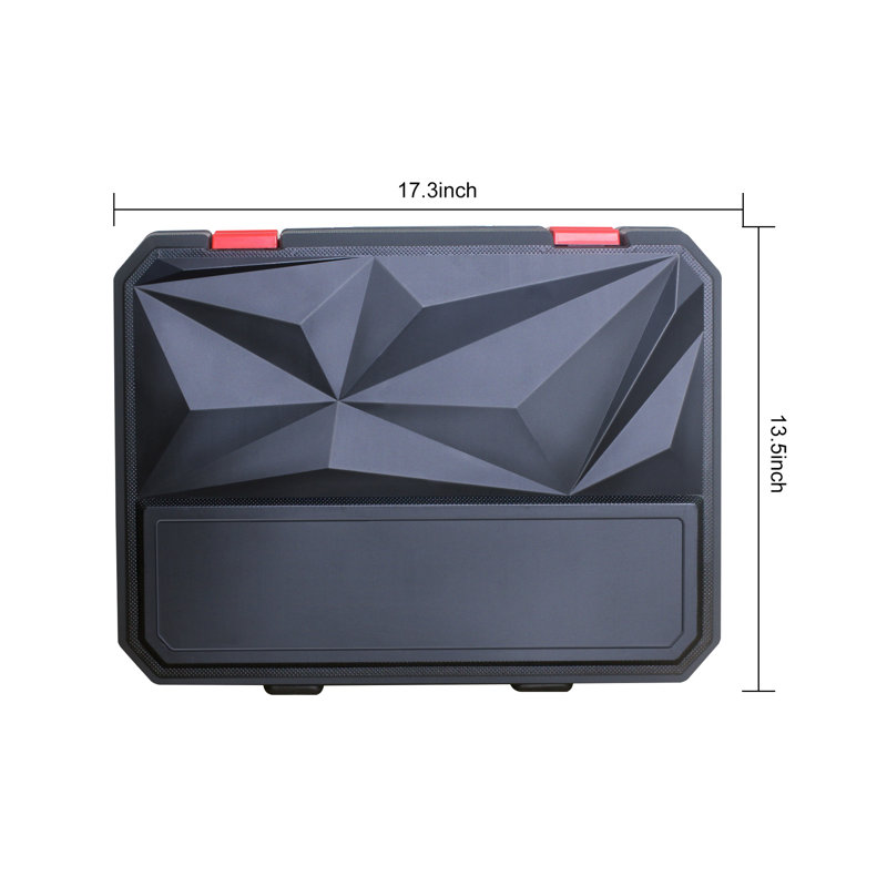 238-Piece Black Hand Tool Box Set - Comprehensive Household/Diy Toolkit