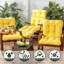Coussin de chaise longue d'extérieur capitonné Shipton-75021713