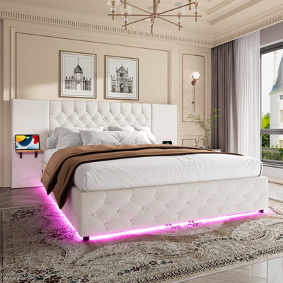 Upholstered Ottoman Storage Bed