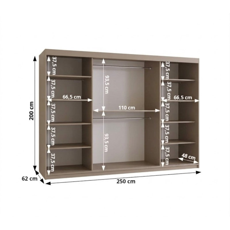 Bolitho Laminate Board Wardrobe