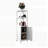 52-foot-tall Bamboo Linen Tower Storage Cabinet, Perfect for Space-Saving and Multi-Functional Use in Bathrooms and Living Areas-715449060