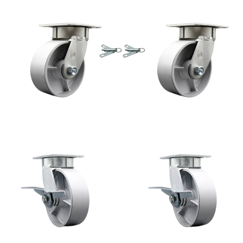 Kingpinless Semi Caster