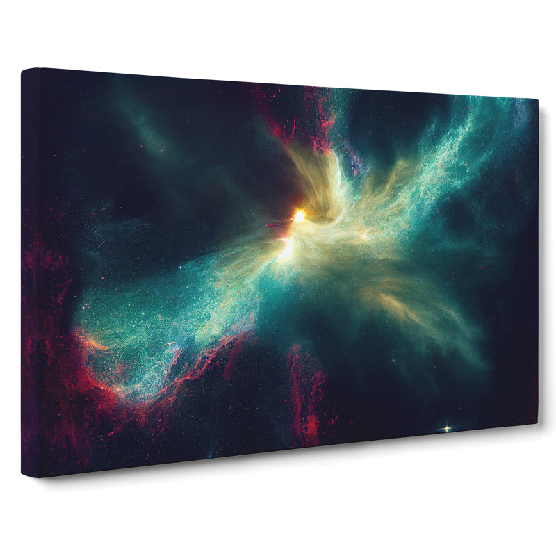Captivating Galaxy Vol.2 - Wrapped Canvas Print, 35cm H x 50cm W x 3cm D