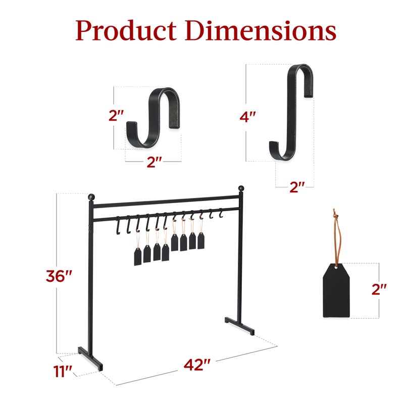 Steel Stocking Holder