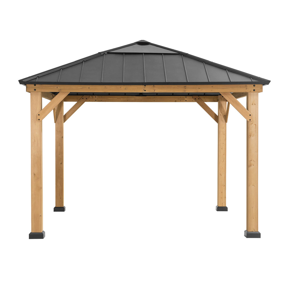 330 cm x 330 cm Pavillon Munnsville aus Massivholz