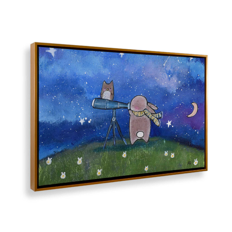 Nuit des lapins aux étoiles, Or poli