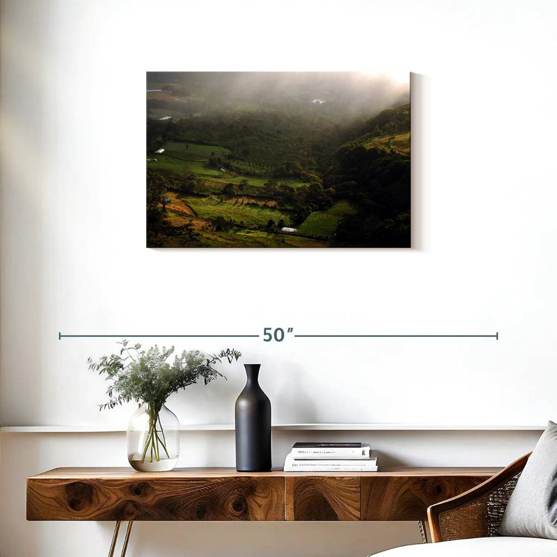 Ravi Volcan Baru Fields, 20" H x 30" W