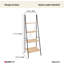 ClosetMaid Industrial 4-Tier Ladder Bookcase-30842025