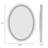 LED Lighted Bathroom Mirror Front and Backlit Lights Anti-fog Dimmable Color Temperature Adjustable-1317908806