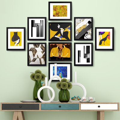 Aaliyana Wood Picture Frames Set