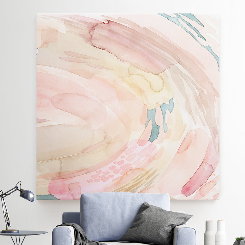 « spector doux ii »-reproduction d’art sur toile, H 32 po x l 32 po x P 1 po, Toile tendue