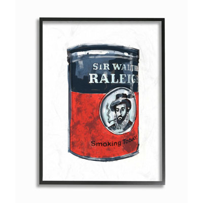 " Smoking Tobacco Painted Can Design " by Karen Dreyfus