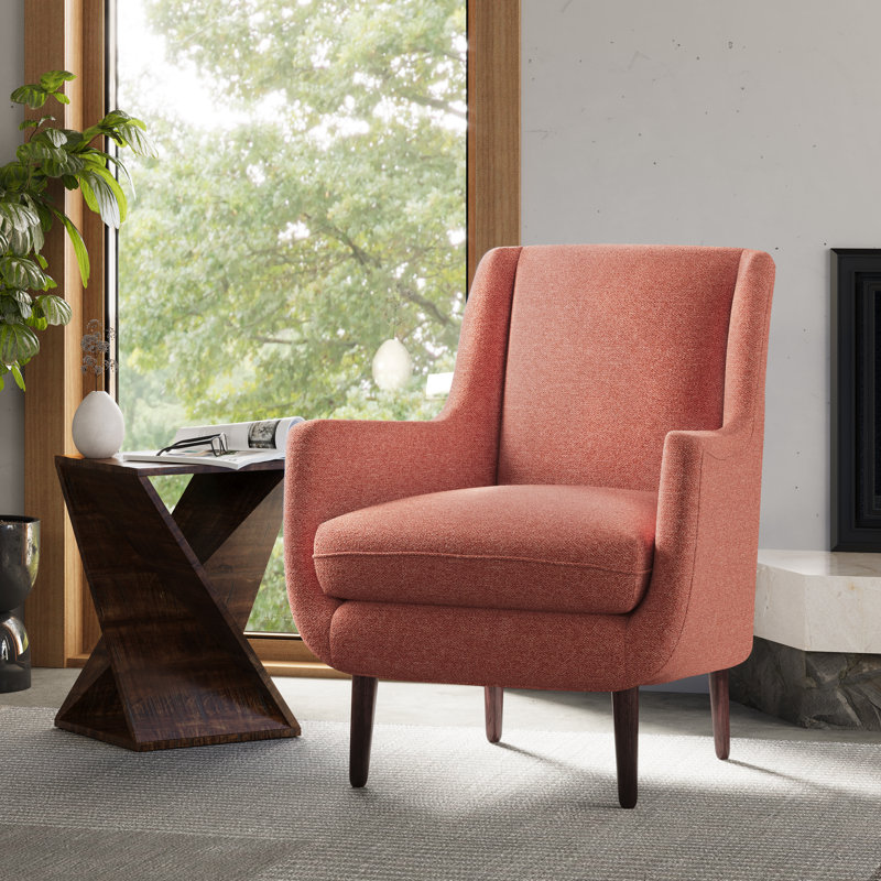 Fauteuil l 29 po en polyester, 100 % polyester rose, Rose
