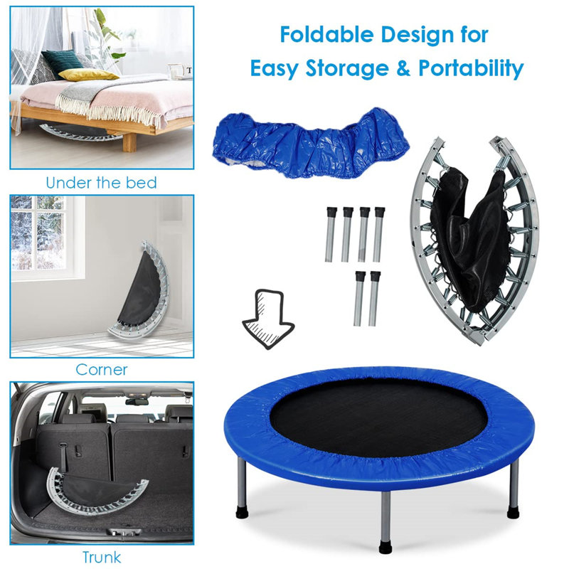 Metro Lane 97cm Round Fitness Trampoline