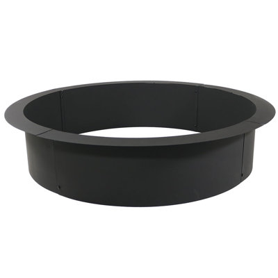 Hickman Heavy-Duty Round Steel Fire Pit Ring Insert - 39"
