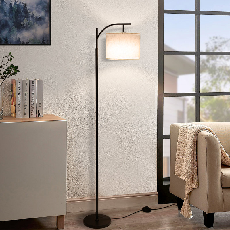 Siarrah 69.3'' Arched Floor Lamp