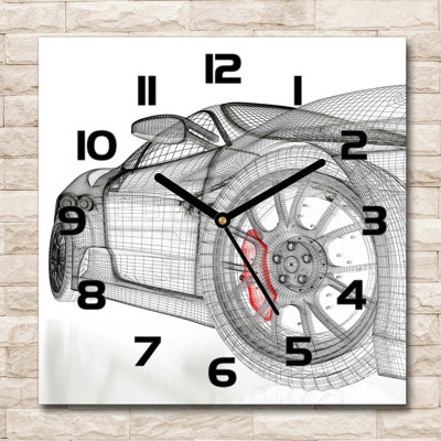 Ilie Glass Wall Clock
