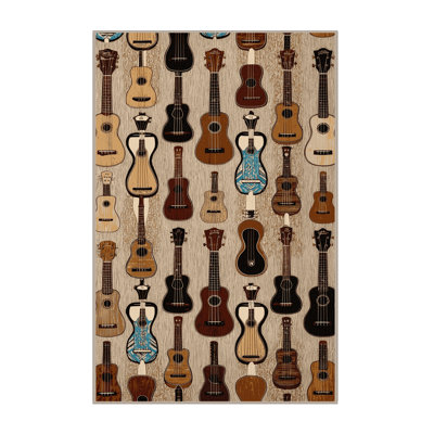  Tapis hawaïen lavable