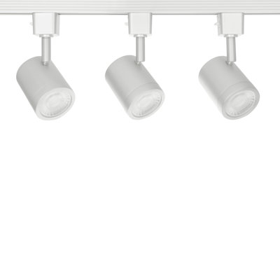 Charge 8010 Led 5-Colour Temperature Selectable 3 Light Track Kit, White