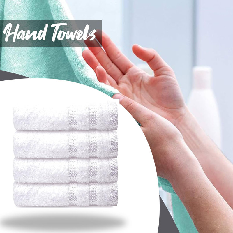 Michiharu Premium Hand Towel, White