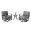 Fauteuil oscillant d'extérieur en métal 28,5 po-1069417567