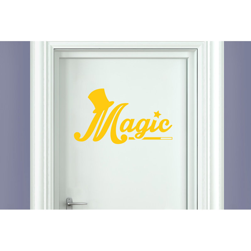 Wall Decal, Dark Yellow