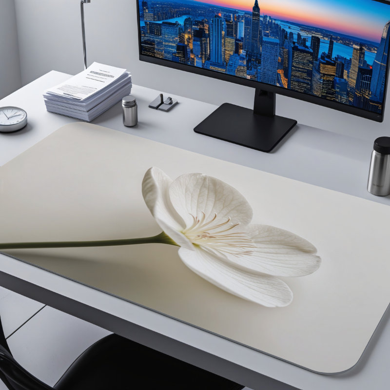 Polyester Desk Pad, 31.5x15.5