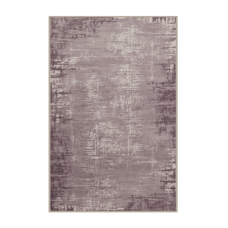 Tapis beige lavable à la machine, Rectangle 4pi x 6 pi