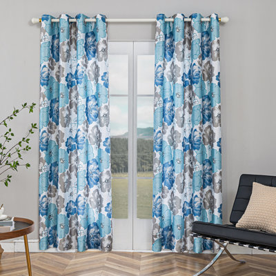 Rideau transparent en polyester 