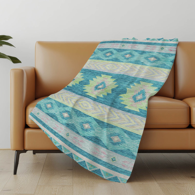 Jeté Sherpa Aztec Addison, Paon