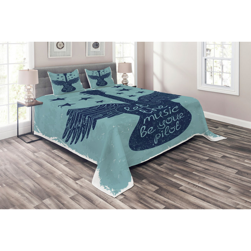 Music Polyester Coverlet