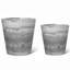 Higold - 12.6 + 10.6 Inch Resin Plant Pot, Modern Columnar Garden Pot, Plant Container, Indoor/outdoor Using, Great Home Decoration, Gift For Birthday, Housewarming, Set Of 2