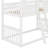 Posell Kids Twin Over Twin Bunk Bed-291010595
