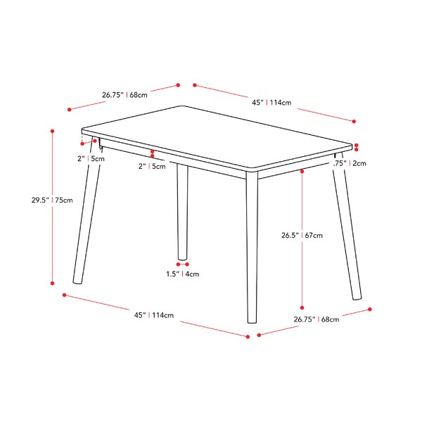 Corrigan Studio® Houser Dining Set & Reviews | Wayfair