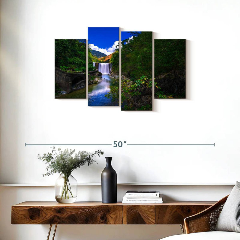 Alvord Reggae Waterfall, 22" H x 36" W