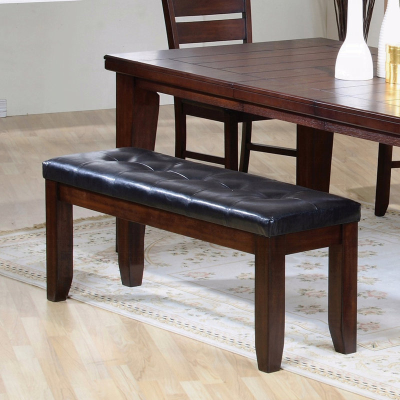 Banc de salle à manger rembourré 1pc