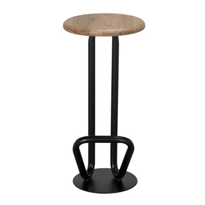 Hook Stool with Metal Frame