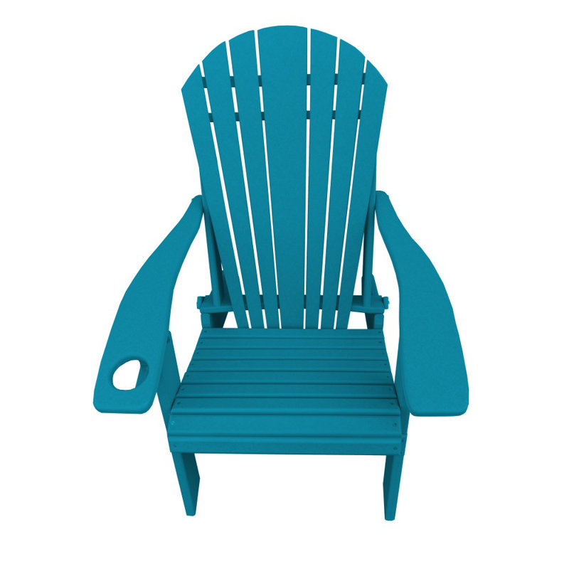Dermando Foldable Outdoor Adirondack Chair, Aruba