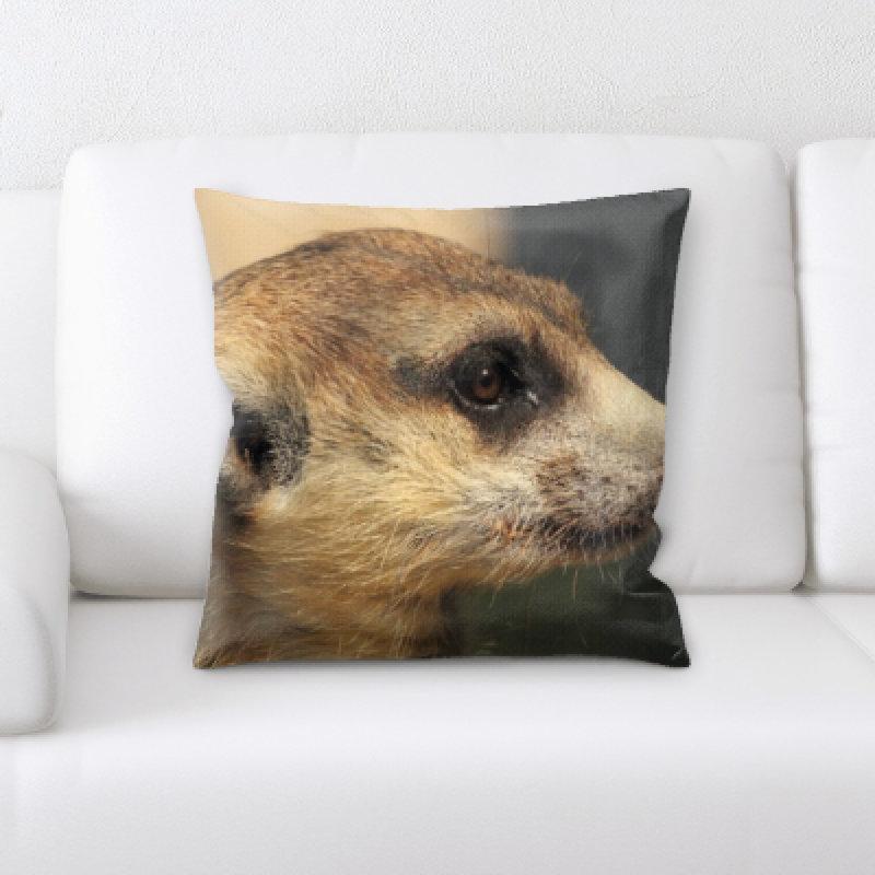Microsuede Reversible Throw Pillow