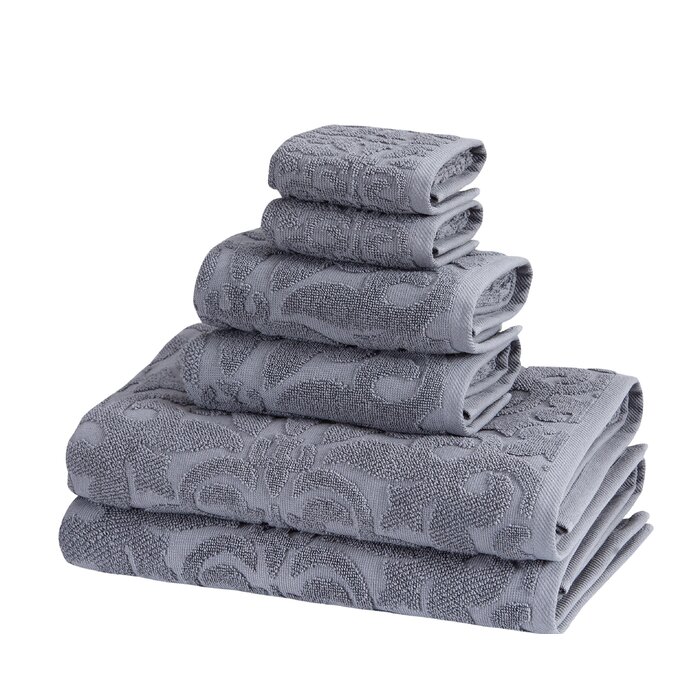 House of Hampton® SanderSon Turkish Cotton Terrycloth Bath Towels ...