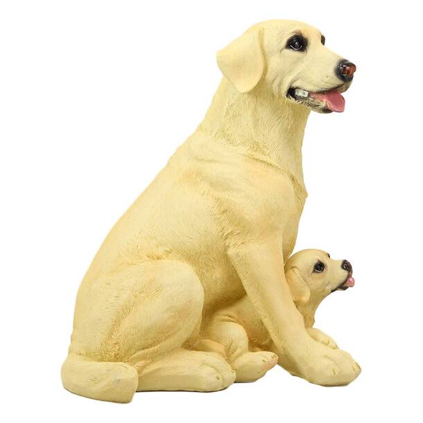 August Grove® McAlester Dog Animals Plastic Garden Statue & Reviews ...