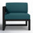 Smith Outdoor Left Arm Lounge Chair with Sunbrella Cushions-2119024174-2139381066