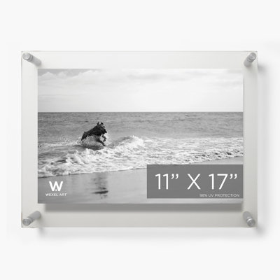 Acrylic Floating Picture Frame