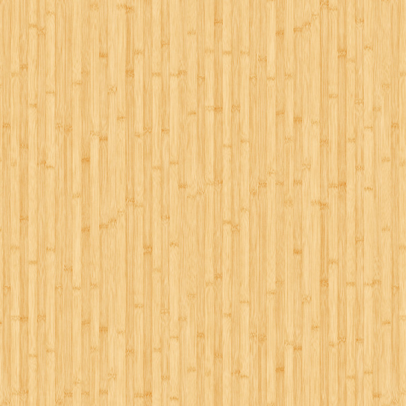 Base de lit en bois de bambou massif robuste 14 po avec tête de lit simple 14L, Simple extra long, Nature