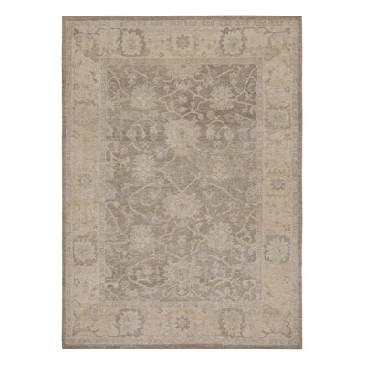 One-of-a-Kind Rectangle 9' X 12'5" Hand Knotted Area Rug