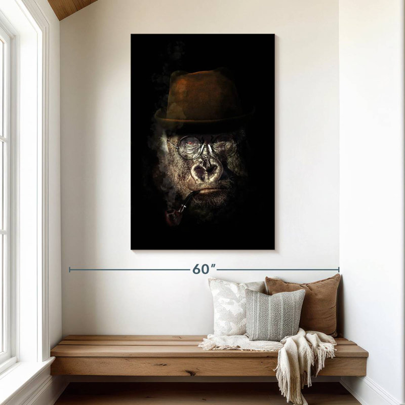 Brampt Classy Gorilla, 48" H x 32" W