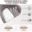 Chaise de bureau Hardy avec hauteur réglable et capitonnage à boutons, standard