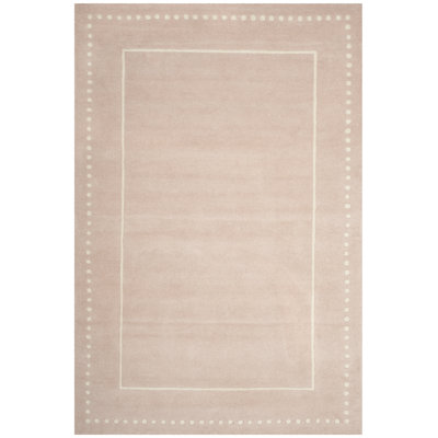 Cruz Hand Tufted Wool Solid Color Rug