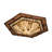 Travan Glass Semi Flush Mount