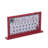 Transpac Wood 12.99 in. Multicolor Christmas Traditional Plaid Advent Calendar